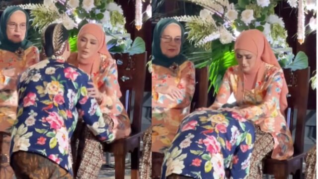 O momento de Al Ghazali Sungkem para Mulan Jameela estava no centro das atenções, por quê?

