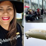 O par australiano indignou Eithad Linline, US $ 3500, acusado de adiar o voo no Oriente Médio - dias afastados da guerra na região