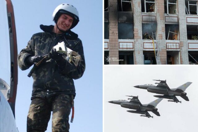 O piloto ucraniano F-16 matou a defesa contra a maior barragem russa: "Ele morreu como um herói"


