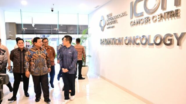 O presidente Prabowo inaugura o Hospital Internacional de Bali, Repriamina apresenta unidades de saúde mundiais da classe

