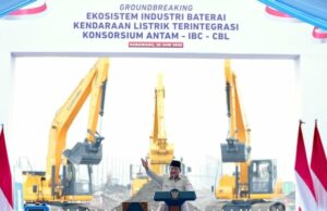 O presidente Prabowo inaugura projetos de ecossistemas de baterias elétricas, NRE Ligina assume o papel principal na indústria verde O presidente Prabowo inaugura projetos de ecossistemas de baterias elétricas, NRE Ligina assume o papel principal na indústria verde