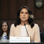 Tulsi Gabbard (foto) finalmente respondeu alegações de que ela disse que o Irã não tinha energia nuclear depois que Donald Trump a chamou