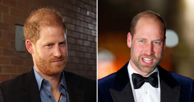 Príncipe William e Príncipe Harry R Royal Não há Royals Royals 2524 Us Weekly Cover no C