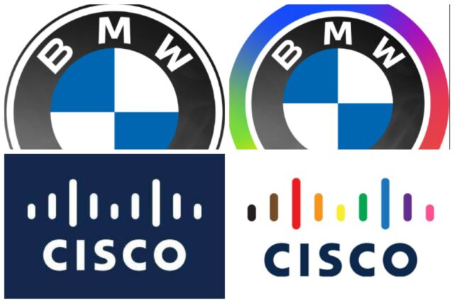 O que aconteceu com todos os logs do orgulho da empresa?


