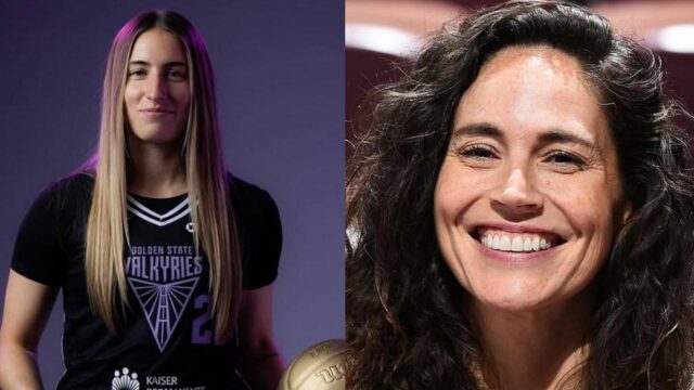 "O que o treinador Jan": Sue Bird não podia acreditar que Jan Jensen poderia continuar contratando Kate Martin mais tarde em sua carreira no ensino médio

