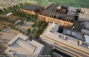 O que poderia dar errado? O vírus mais mortal do mundo será realizado em Surrey As doenças mais perigosas do mundo serão examinadas no estado -o -Ot -art Laboratories em Surrey, retratado em uma impressão de artista