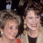Barbara Walters e sua filha Jacqueline Guber em 1990.