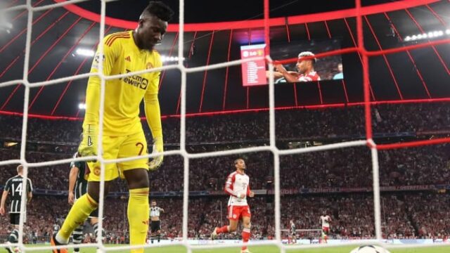 Onana quer sobreviver no Manchester United

