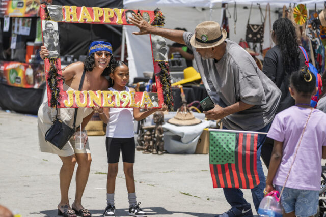Onde você pode comemorar o juneteenth na área da baía

