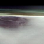 Imagem topográfica da região de Tharsis em Marte