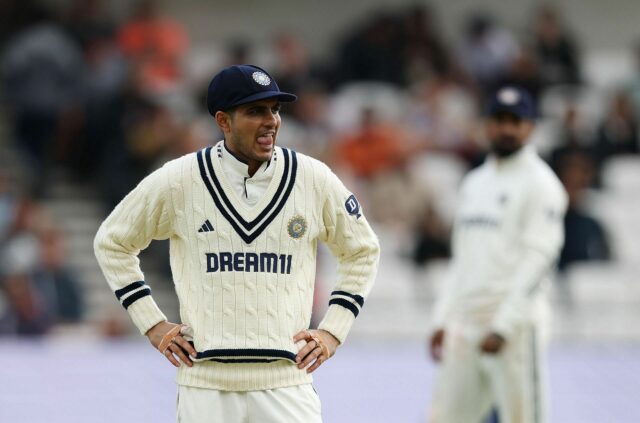 "Ordem dos Pasters do Exército" - O artigo engraçado de Shubman Gill contendo seus colegas de equipe na frente do ENG vs 2025 2.

