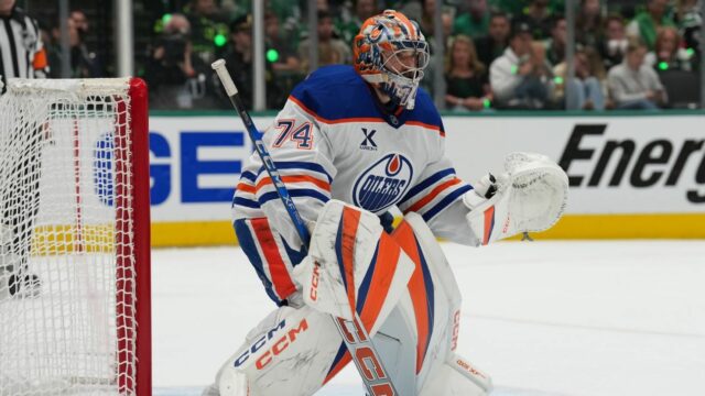 Os Oilers retornam a Skinner no gol no G6.

