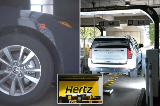 Os clientes da Hertz indignaram o scanner alimentado pela inteligência artificial, que cobra centenas de dólares por pequenos arranhões na loja de aluguel de carros

