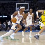 Shai Gilgeous-Alexander Andrew Nembhard NBA Finals