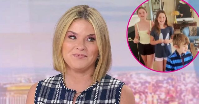 Jenna Bush Hager zomba da filha Mila foi rejeitada pelo beijo da véspera de Ano Novo de seus pais 676