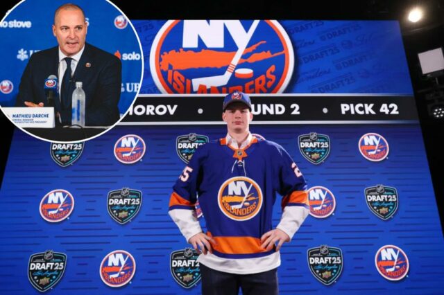 Os ilhéus adicionam mais ao gabinete no dia 2 da NHL - mas o trabalho duro de Mathieu Darche está apenas começando

