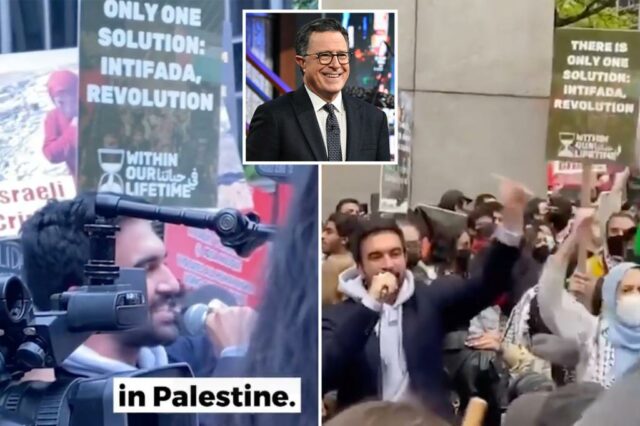 Os líderes judeus chamam Stephen Colbert para a grelha de Zohran Mamdani para se recusar a condenar a "Globalização da Intifad"

