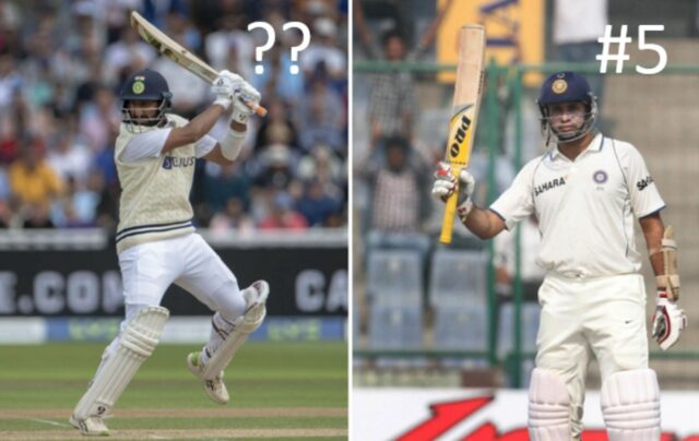 Os melhores 5 não. 3 Batemi Ranking ft. Cheteshwar Pujara

