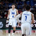 Durante as semifinais contra os pintores de chuva ou refrigerante durante a Copa das Filipinas do PBA de TNT Tropang 5G.