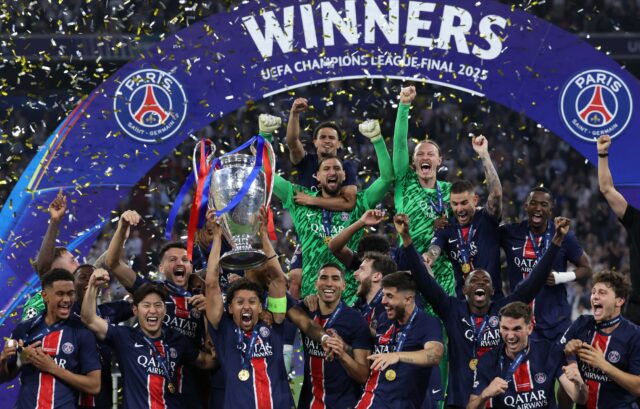 PSG venceu a Liga dos Campeões