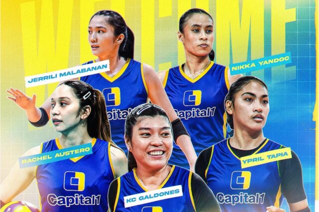O mais recente recrutamento de Solar Spikers de Capital1 por Jerrili Malabanan PVL em 2025 Tour