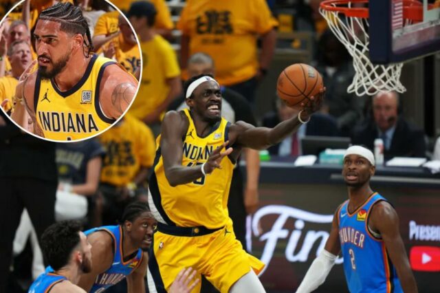 Pacers Throttle Thunder para forçar o primeiro jogo na final da NBA 7 por nove anos

