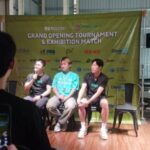 Paciência/orar e atletas da Malásia Animados, Bádminton Nolok x Felet Tournamentos são mantidos