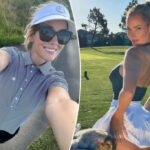 Paige Spiranac anuncia a teoria do golfe "menos roupas" depois de uma rodada difícil