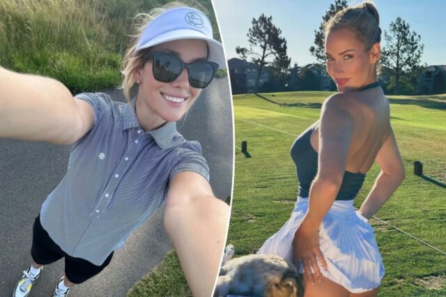 Paige Spiranac anuncia a teoria do golfe "menos roupas" depois de uma rodada difícil

