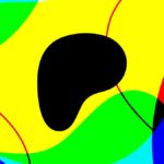 Patreon logo with colorful background