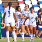 Time de futebol feminino de Filipin I AFC Women's Asian Cup Qualificadores no domingo.