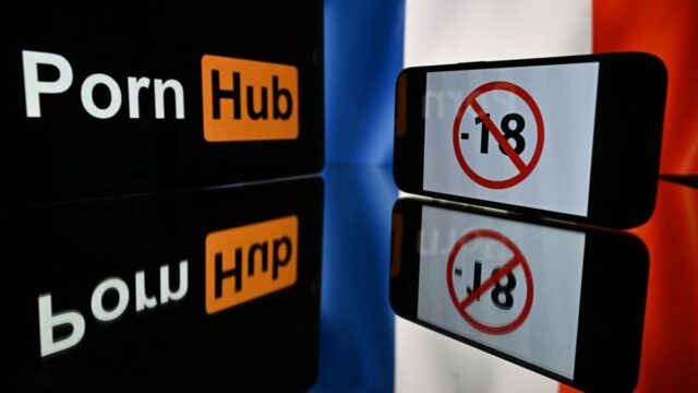 Pornhub para de trabalhar na França

