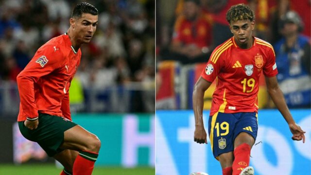 Portugal Contra Informações sobre transmissão ao vivo da Espanha, finais da UEFA League: onde assistir a Ronaldo, Yamal brincar? Composição prevista

