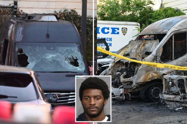 Prêmio por US $ 30.000 oferecidos por informações detalhadas sobre o suposto anexo anti -arsoniano acusado de desencadear 11 carros da Nova York

