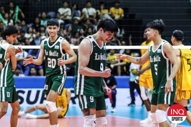 Temporada da UAAP Temporada 87 Kampton de Natal de La Salle. Tailândia VTC Cross Cross King Crunches Spikers Grass