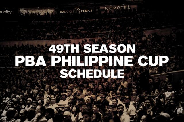 Programa: 2025 PBA Filipin Cup Quartels Finals