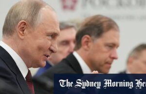 Putin diz que toda a Ucrânia é a nossa “- em teoria O presidente russo Vladimir Putin fala com a Assembléia à margem do mercado econômico internacional de São Petersburgo.