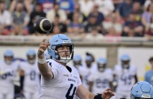 QBs Reserve para começar como hospedagem de Redblacks CFL: Toronto Argonats em Montreal Uluts