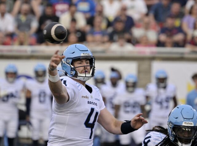 CFL: Toronto Argonats em Montreal Uluts