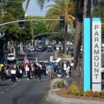 Qual o tamanho dos protestos de imigração em Los Angeles?