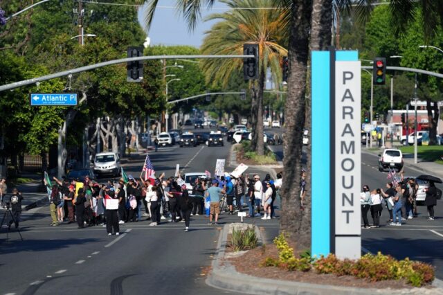 Qual o tamanho dos protestos de imigração em Los Angeles?

