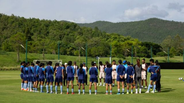 Quantas vezes a Índia se qualificou para a Copa da AFC Asiática para mulheres?

