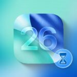 Quanto tempo você deve esperar antes de instalar a Apple Betas? | Ícone 26 no estilo Apple com ícone do timer de areia