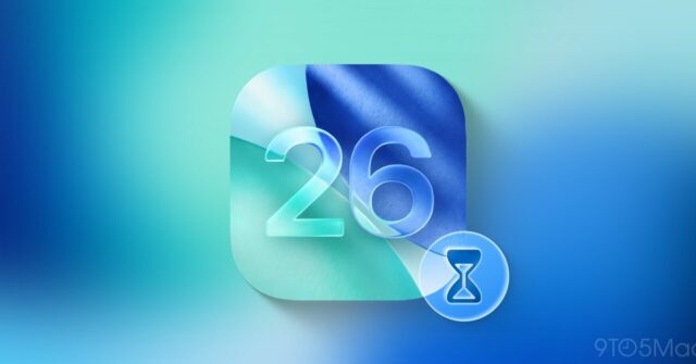 Quanto tempo você deve esperar antes de instalar a Apple Betas? | Ícone 26 no estilo Apple com ícone do timer de areia