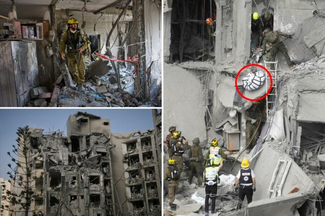 Quatro pessoas mortas em Israel após um foguete iraniano impacto-chwile antes da suspensão da suspensão

