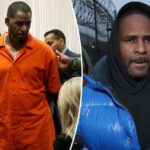 R. Kelly no tribunal em 2019