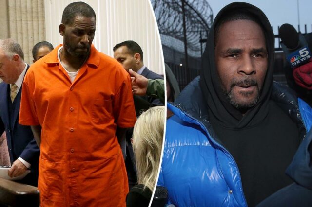 R. Kelly no tribunal em 2019