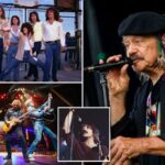 REO Speedwagon Singer Terry Luttrell Luttrell em um acidente de carro depois de cair ao volante algumas horas após a tarifa do show da banda