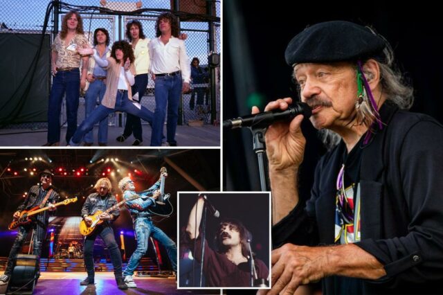 REO Speedwagon Singer Terry Luttrell Luttrell em um acidente de carro depois de cair ao volante algumas horas após a tarifa do show da banda

