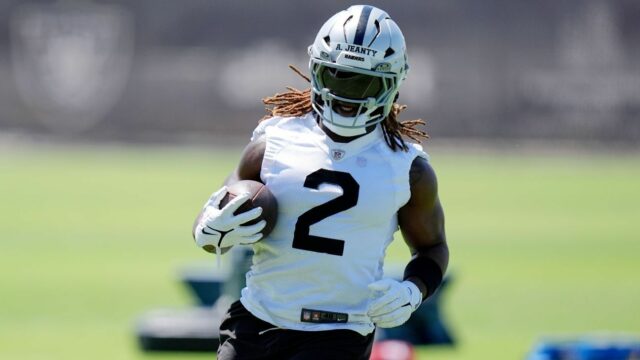 Raiders elogia Jeanty "Condable" para Minicamp

